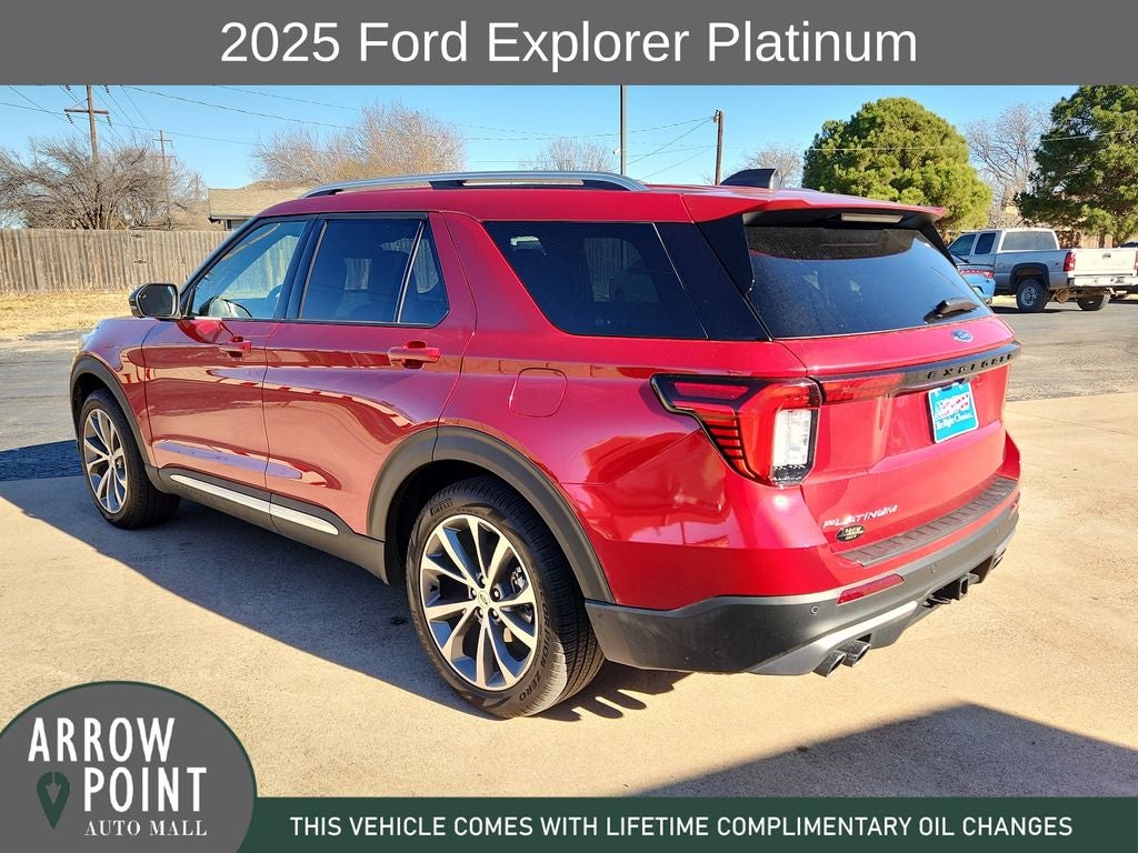 2025 Ford Explorer Platinum