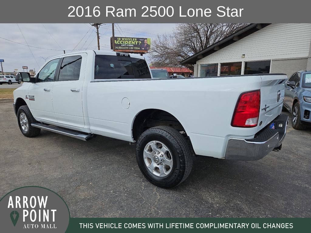 2016 RAM 2500 Lone Star