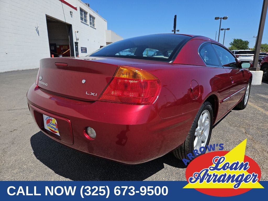 2001 Chrysler Sebring LXi