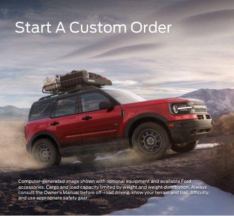 Start a custom order | Arrow Ford in Abilene TX