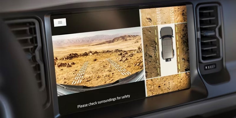 2024 Ford Bronco Dash Screen