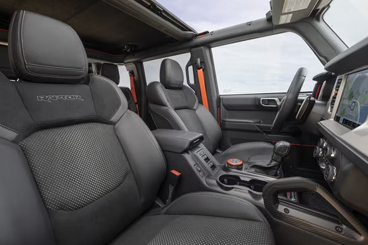 2024 ford bronco interior