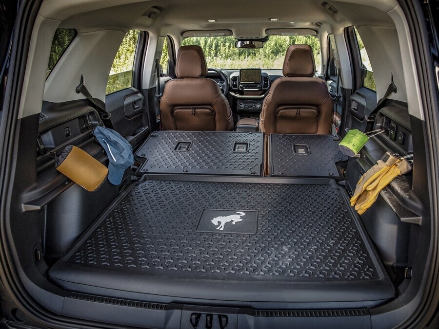 the cargo space of an suv