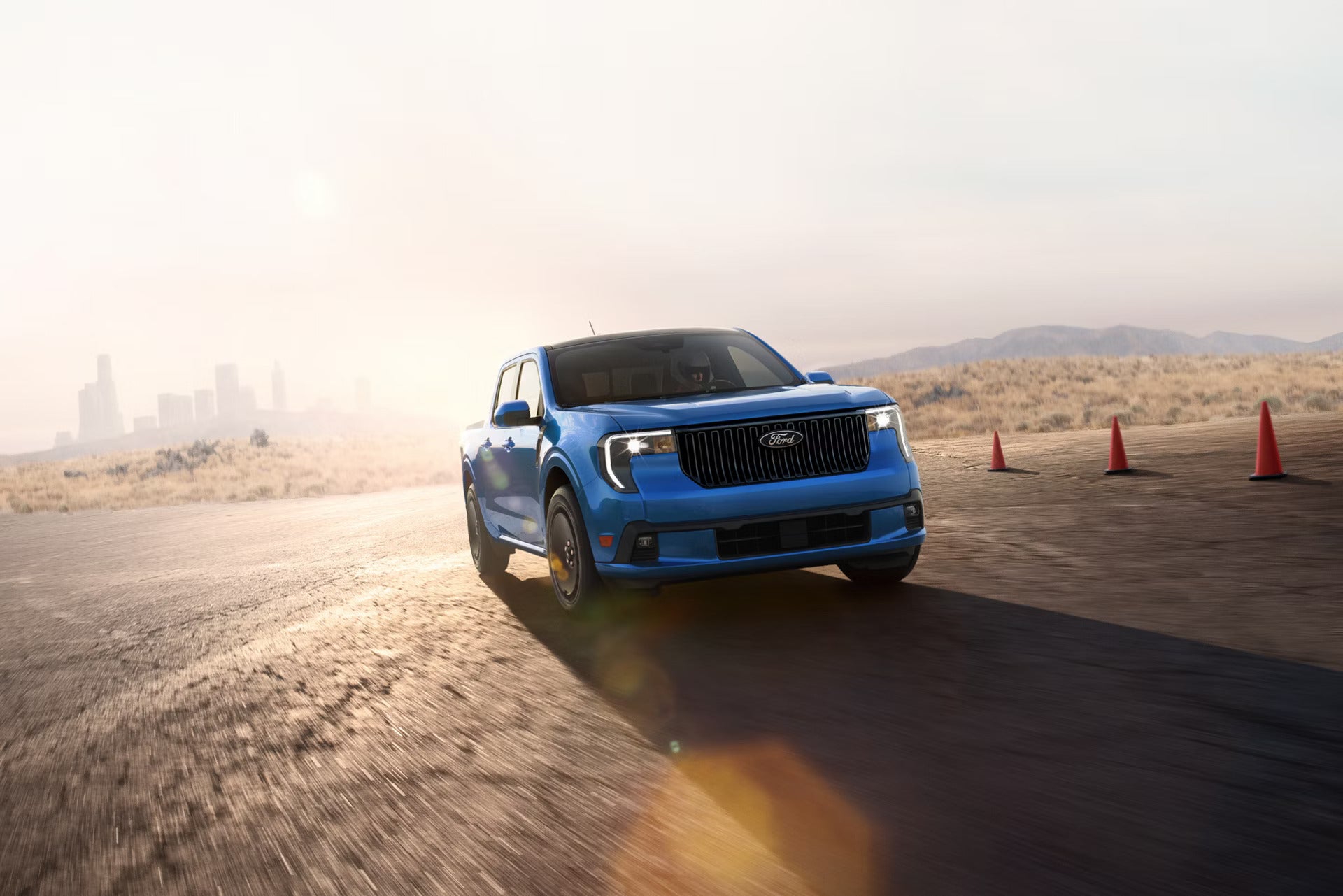 2026 Ford Maverick parked on the streets