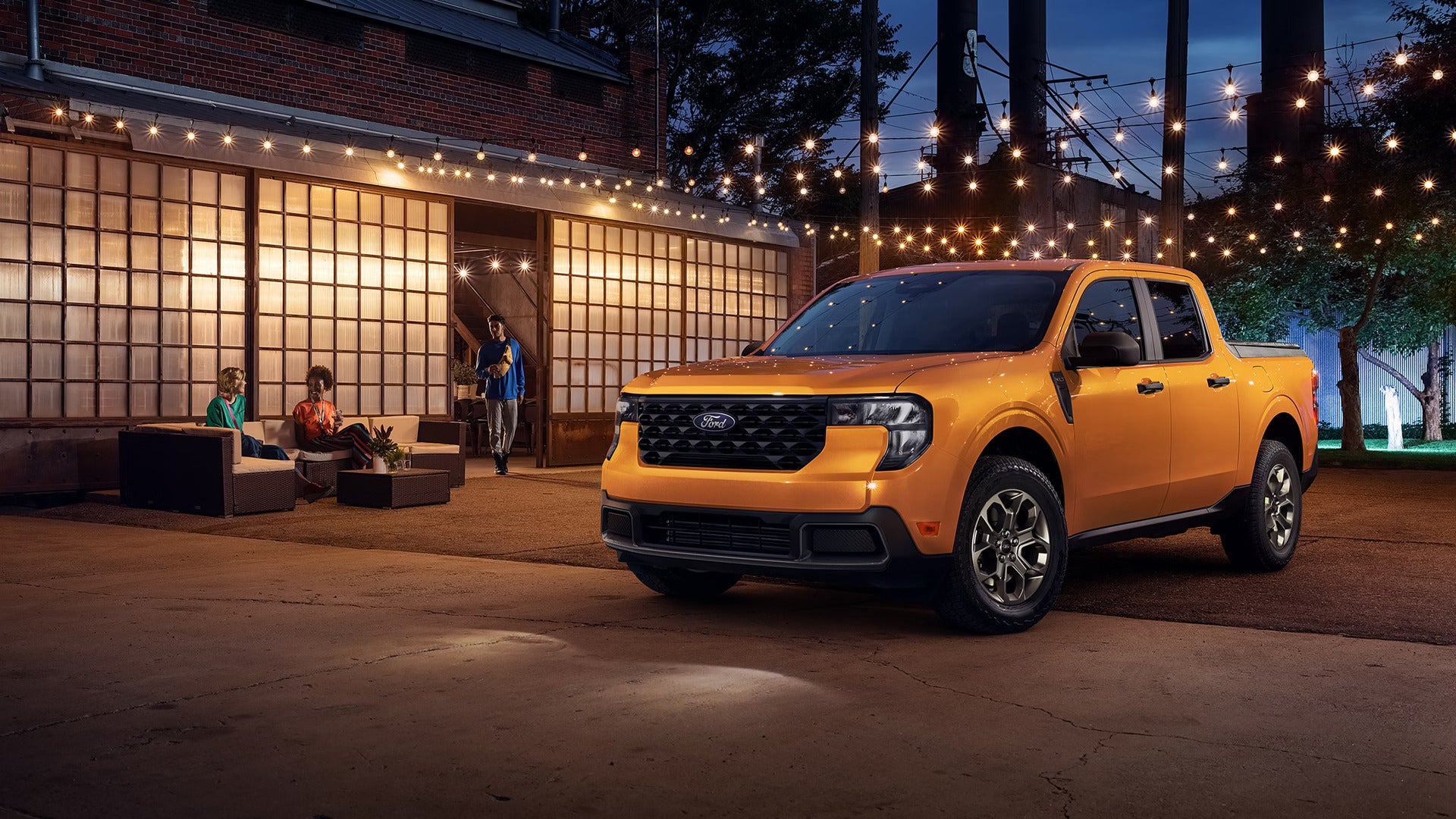 2026 Ford Maverick parked outside