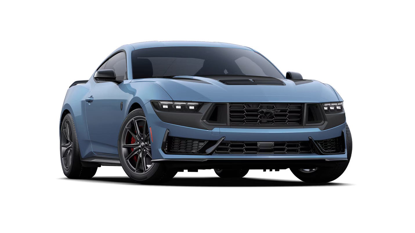 The ford mustang Dark Horse Premium trim.