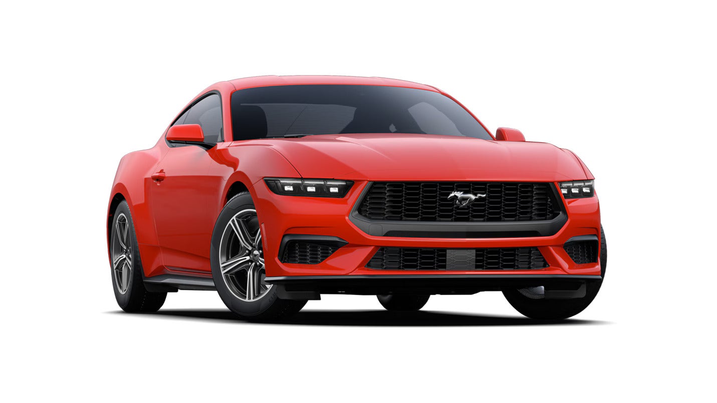 The ford mustang ecoBoost fastback trim.