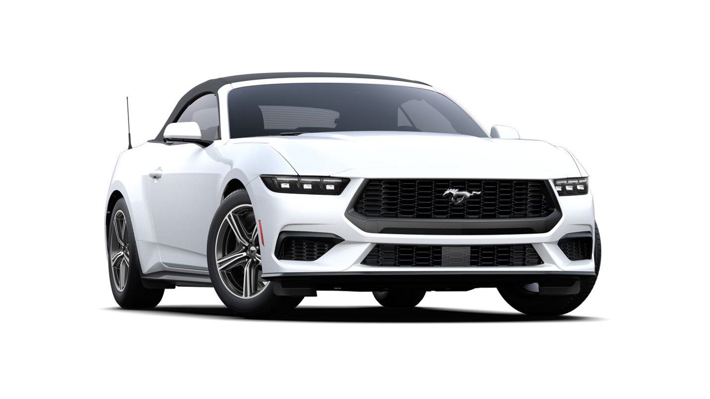 The ford mustang EcoBoost Premium Convertible trim.