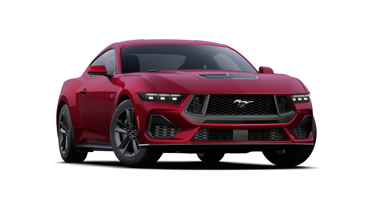 The ford mustang GT Fastback trim.