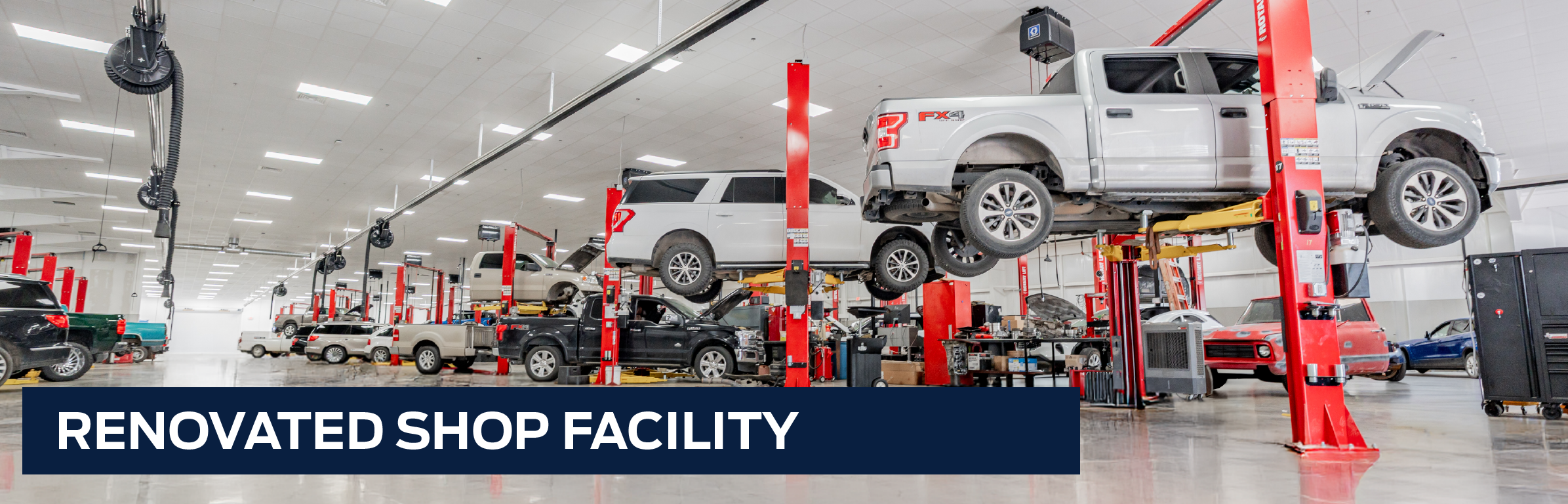 Shop renovation underway